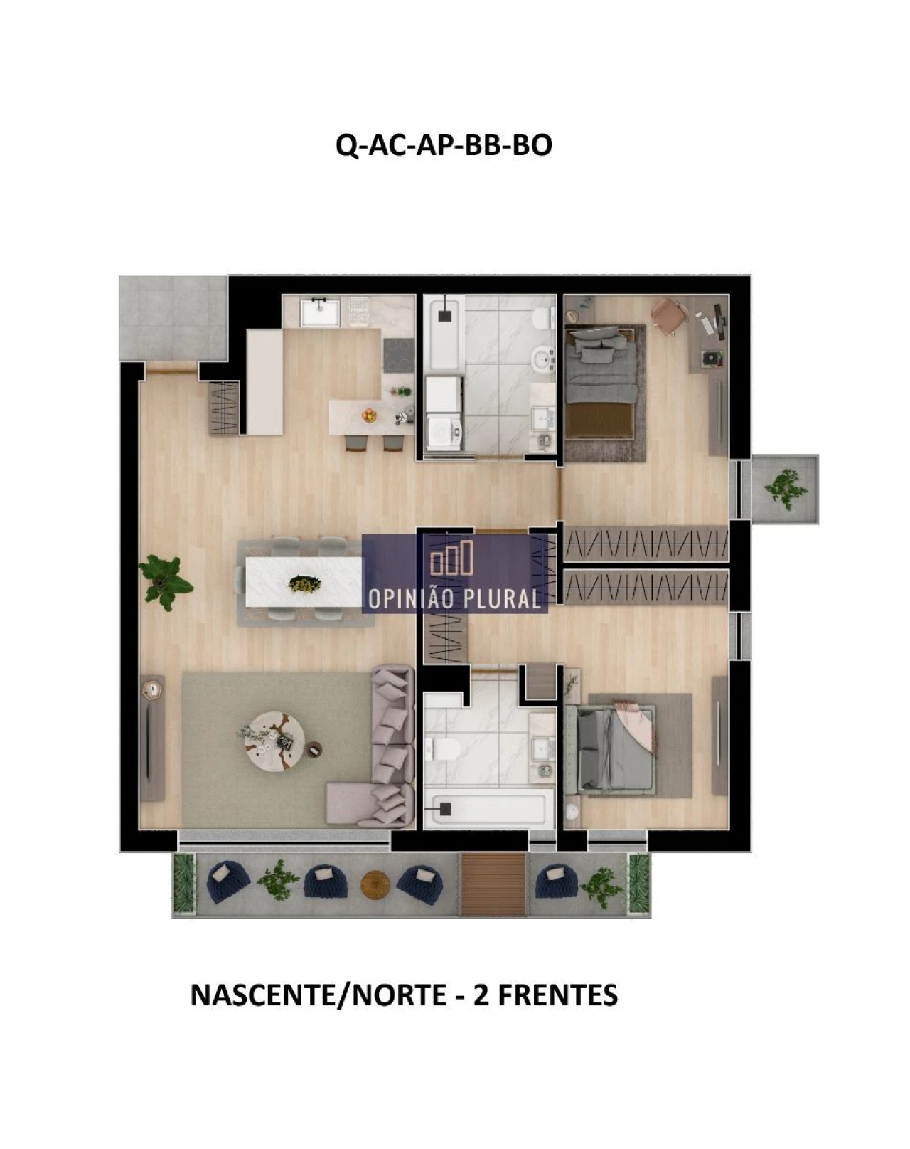 Apartamento T2 para Venda em Avintes Foto 13