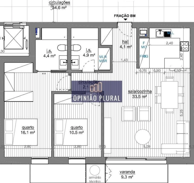 Apartamento T2 para Venda em Avintes Foto 18