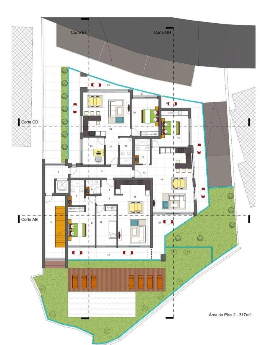 Apartamento T1 para Venda em Ponta do Sol Foto 7