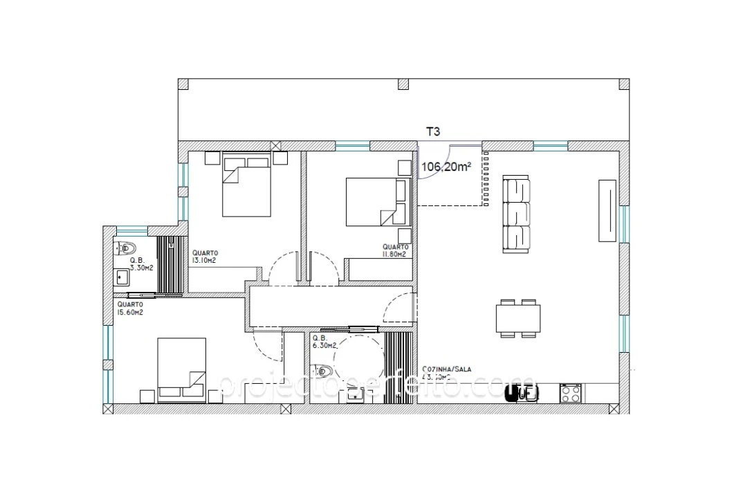 Moradia T3 para Venda em Rio Meão Foto 12