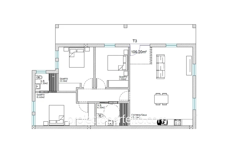 Moradia T3 para Venda em Rio Meão Foto 12