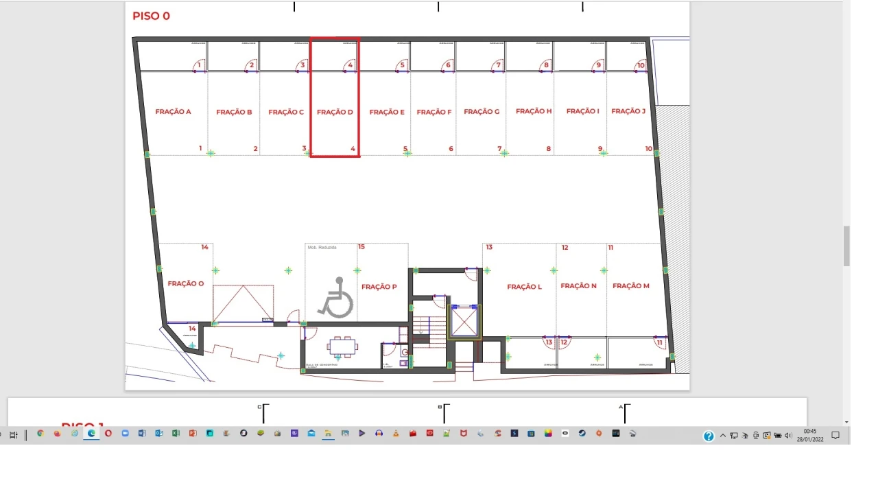 Apartamento T2 para Arrendamento em Azurem Foto 19