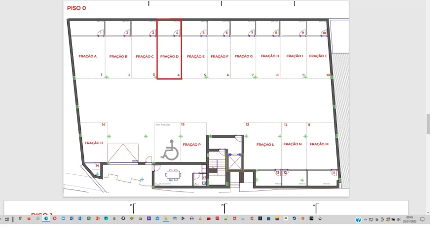 Apartamento T2 para Arrendamento em Azurem Foto 19
