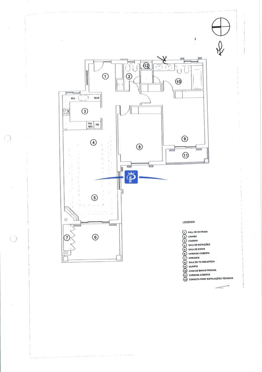 Apartamento T2 para Venda em Estômbar e Parchal Planta 1