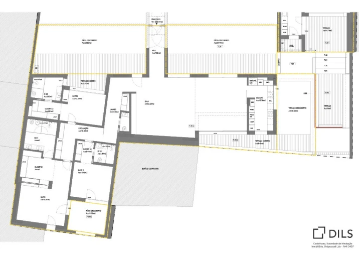 Apartamento T3 para Venda em Belém Planta 1