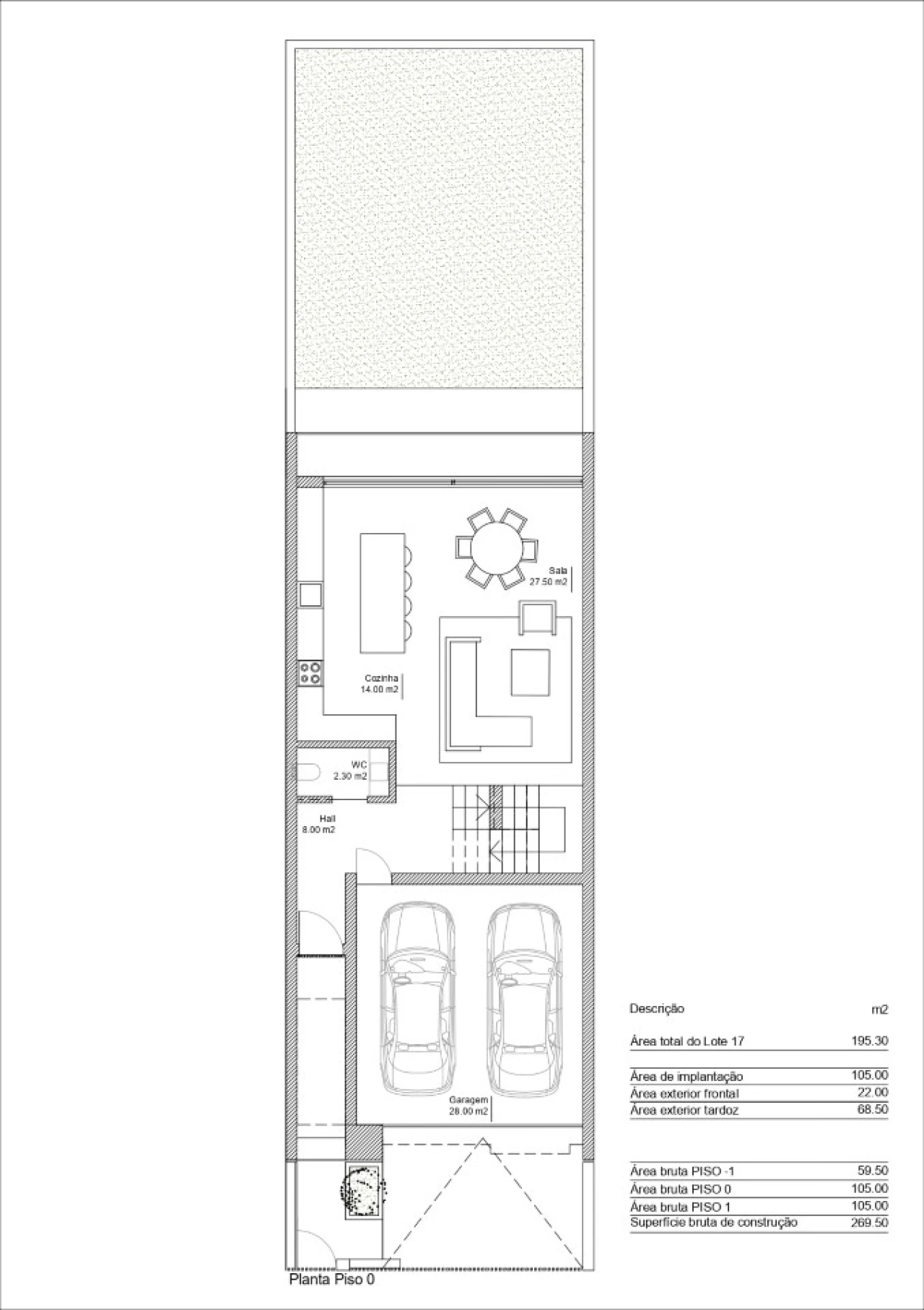 Moradia T3 para Venda em Fânzeres e São Pedro da Cova Planta 3