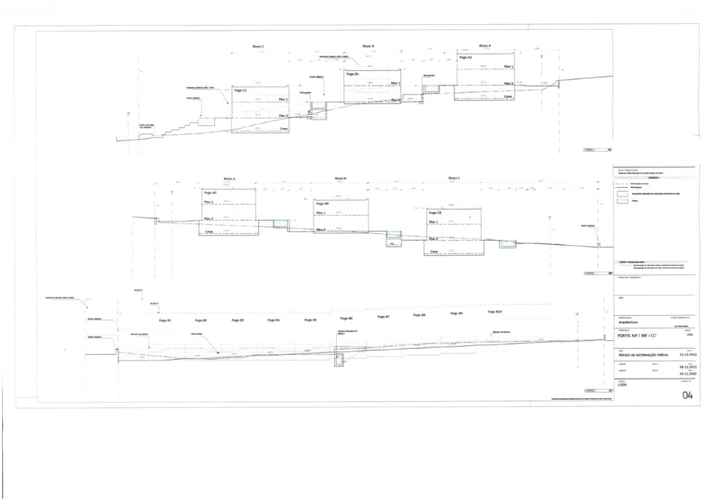 Terreno P/ Prédio para Venda em Albufeira e Olhos de Água Planta 6