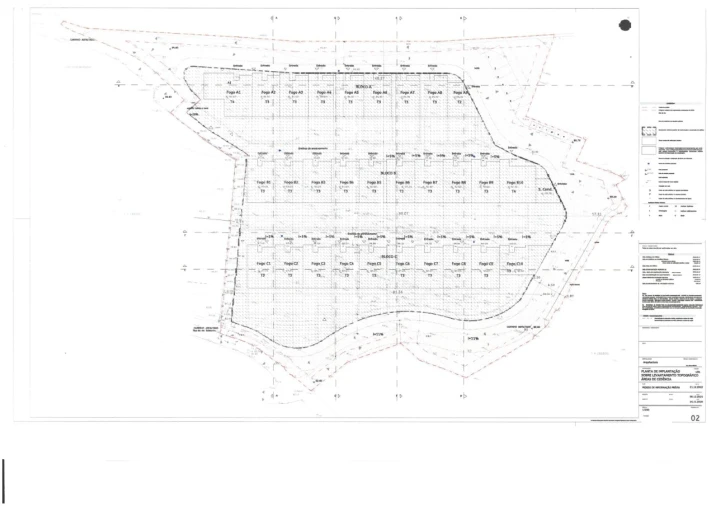 Terreno P/ Prédio para Venda em Albufeira e Olhos de Água Planta 3
