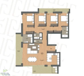 Apartamento T4 para Venda em Glória e Vera Cruz