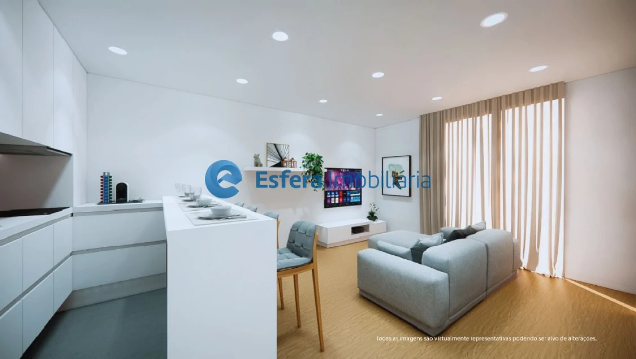 Apartamento T1 para Venda em São Mamede de Infesta e Senhora da Hora Foto 2