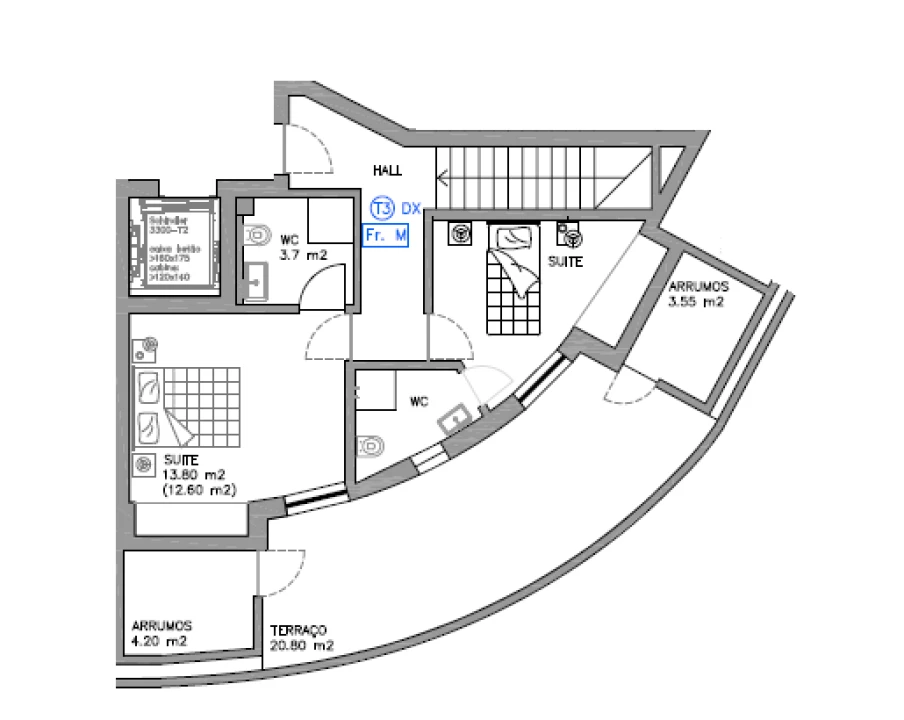Apartamento T3 para Venda em Esgueira Foto 16