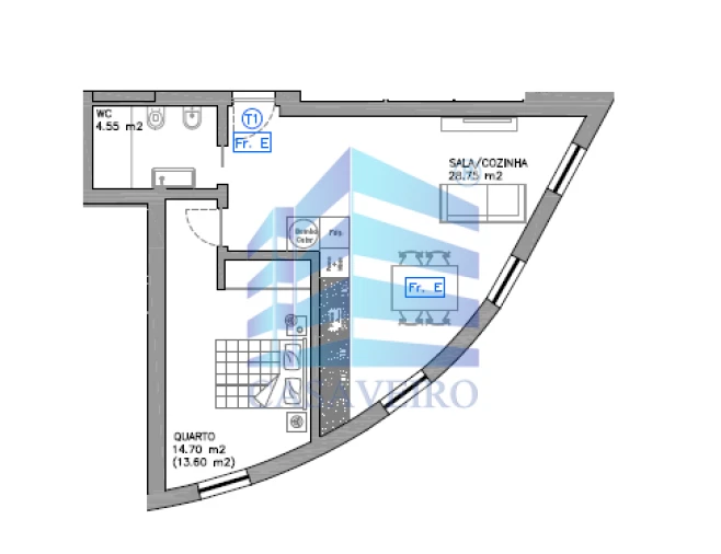 Apartamento T1 para Venda em Esgueira Foto 4