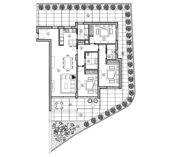 Apartamento T3 para Venda em Machico Planta 1