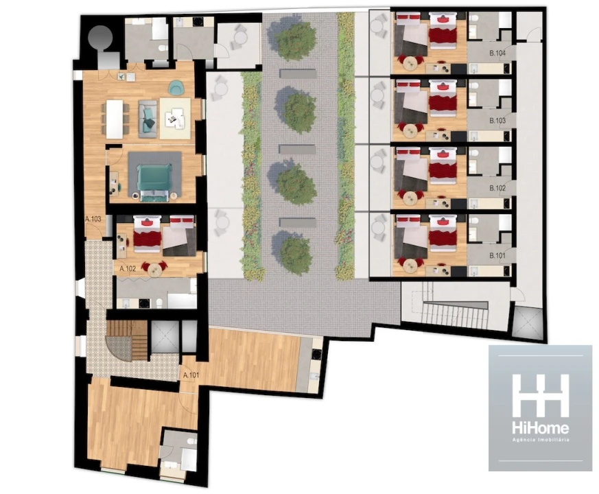 Apartamento T1 para Venda em Funchal (São Pedro) Foto 27