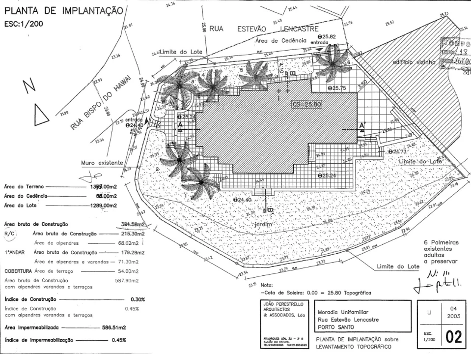 Moradia T4 para Venda em Porto Santo Planta 3