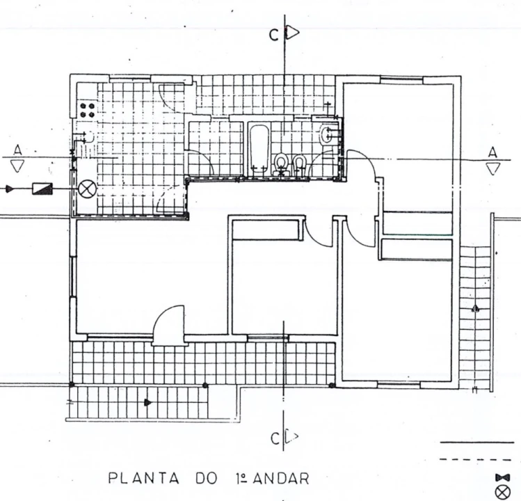 Moradia T3 para Venda em Santana Planta 2