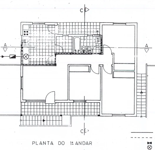 Moradia T3 para Venda em Santana Planta 2