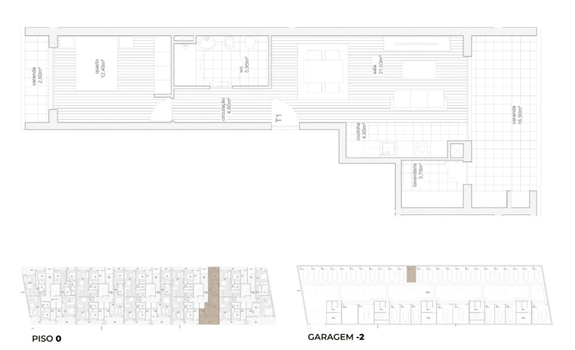 Apartamento T1 para Venda em Vila Nova de Cerveira e Lovelhe Foto 21