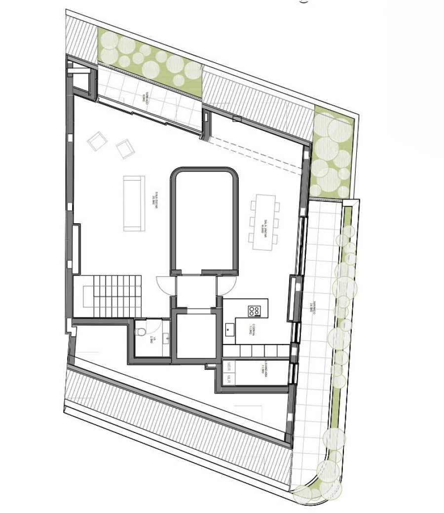 Apartamento T3 para Venda em São Bernardo Planta 1