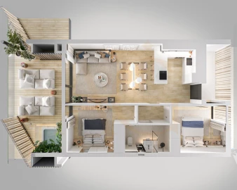 Apartamento T2 para Venda em Albufeira e Olhos de Água