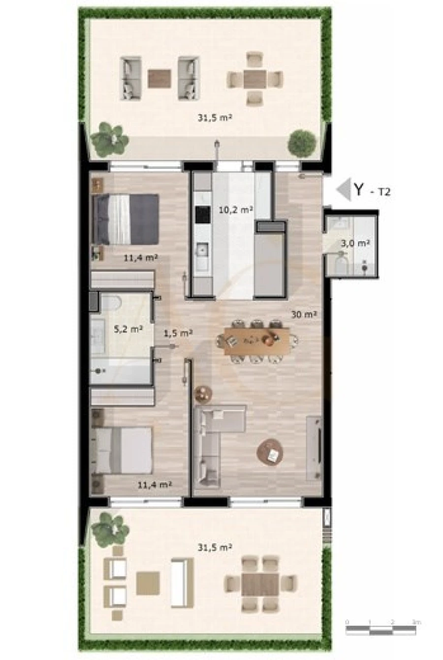 Apartamento T2 para Venda em Luz de Tavira e Santo Estêvão Foto 6