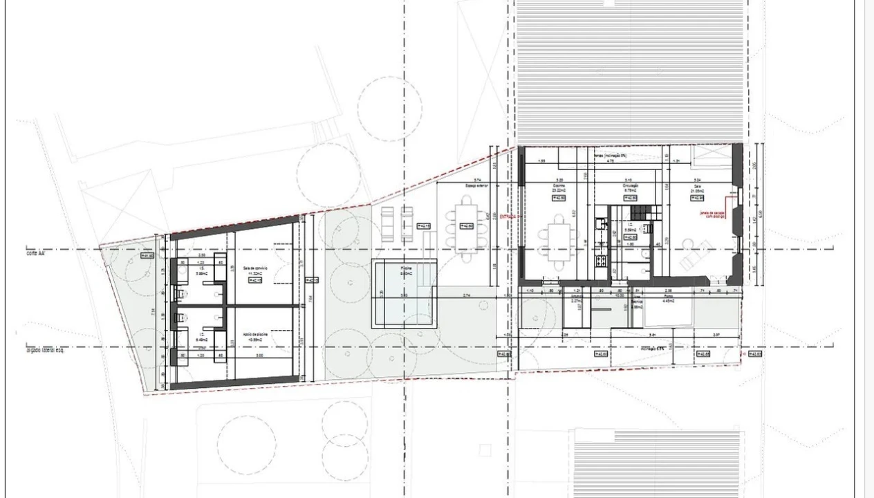 Moradia T3 para Venda em Santa Maria do Castelo e Santiago e Santa Susana Planta 2
