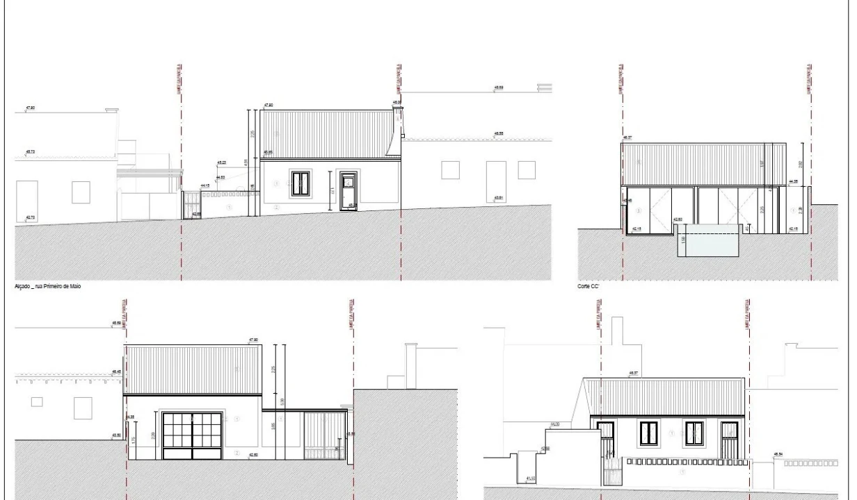 Moradia T3 para Venda em Santa Maria do Castelo e Santiago e Santa Susana Planta 4