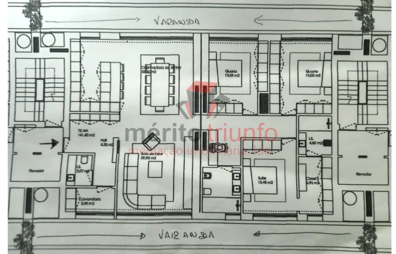 Apartamento T3 para Venda em Vila Nova de Famalicão e Calendário Foto 11
