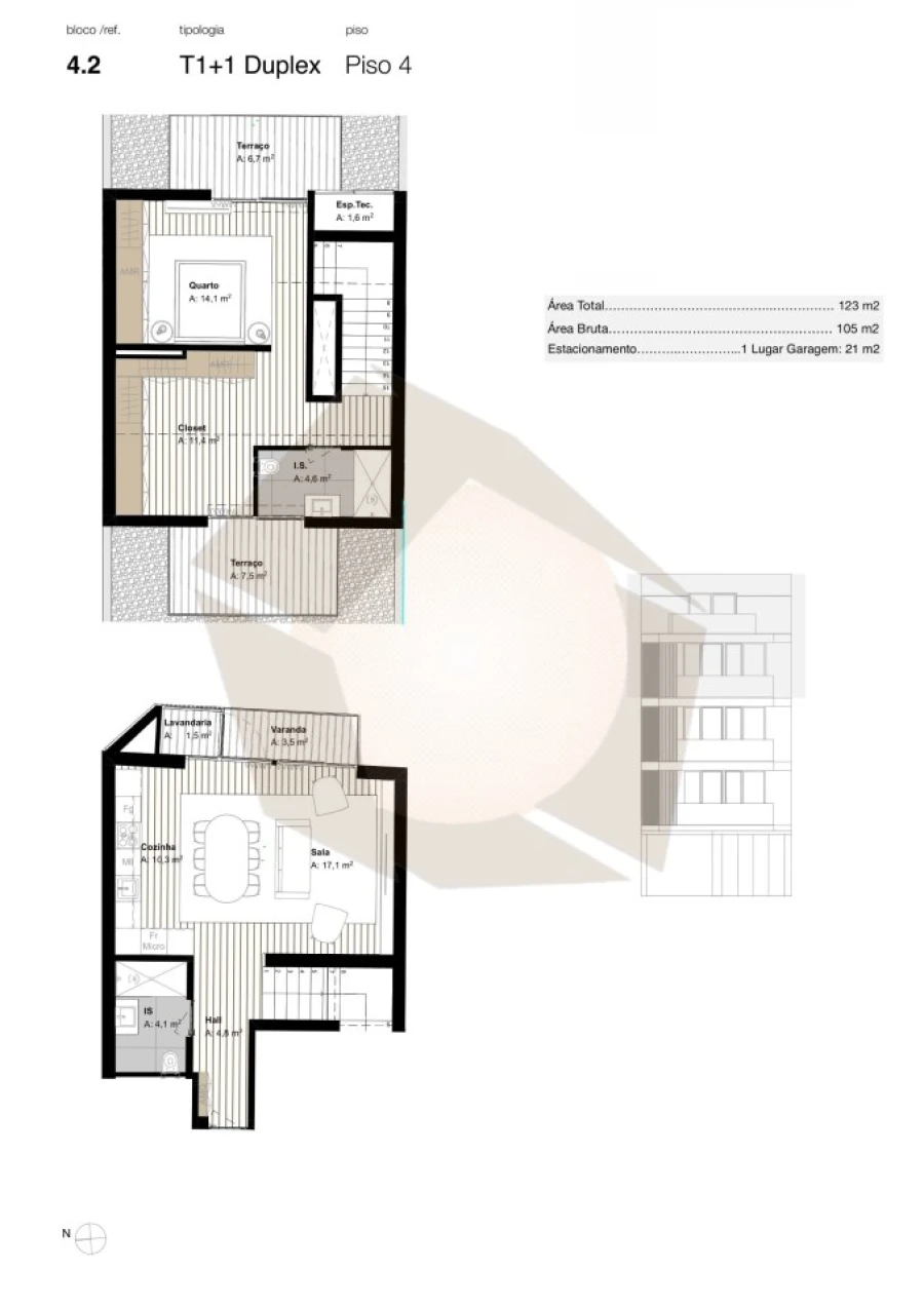 Apartamento T2 para Venda em Póvoa de Varzim, Beiriz e Argivai Foto 2