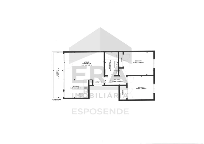 Apartamento T2 para Venda em Caminha (Matriz) e Vilarelho Planta 1