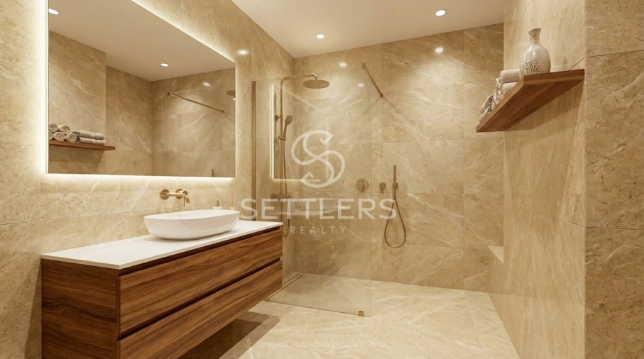 Apartamento T2 para Venda em Carcavelos e Parede Foto 14