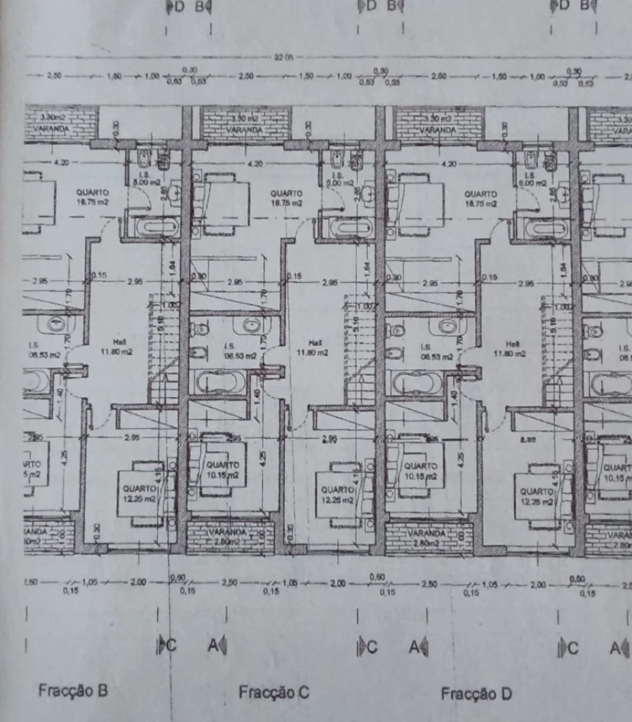 Moradia T3 para Venda em Carnota Planta 2