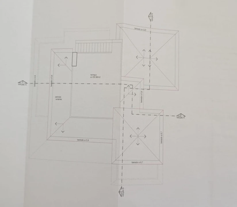 Moradia T4 para Venda em Vau Planta 3