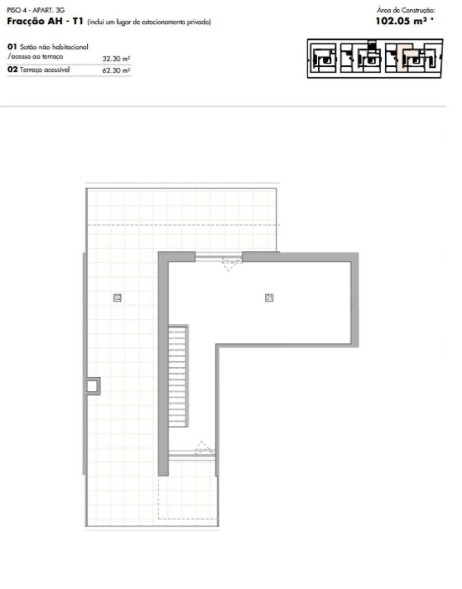 Apartamento T2 para Venda em Lagos (São Sebastião e Santa Maria) Foto 13