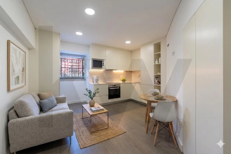 Apartamento T1 para Arrendamento em Arroios
