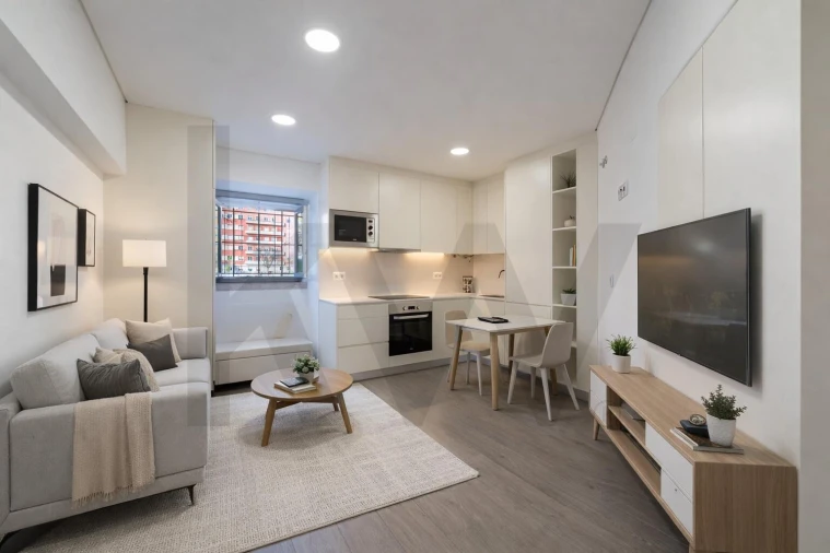 Apartamento T1 para Arrendamento em Arroios Foto 1