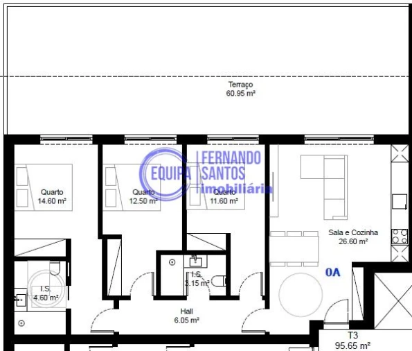 Apartamento T3 para Venda em Portimão Foto 11