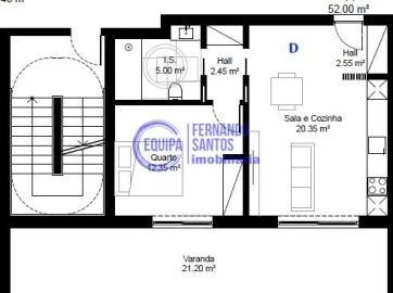 Apartamento T1 para Venda em Portimão