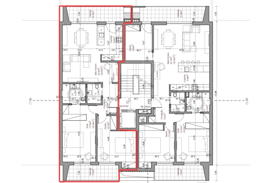 Apartamento T2 para Venda em Fernao Ferro Foto 22