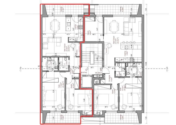 Apartamento T2 para Venda em Fernao Ferro Foto 22