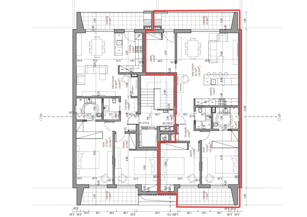 Apartamento T3 para Venda em Fernao Ferro Foto 22