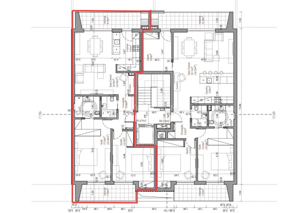 Apartamento T2 para Venda em Fernao Ferro Foto 22
