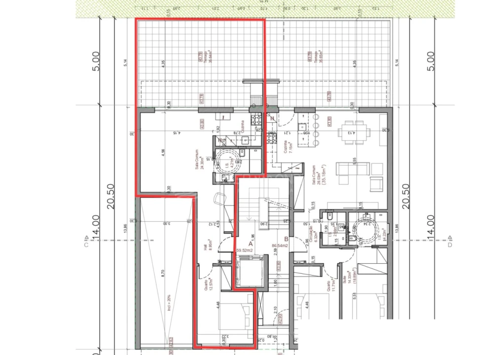 Apartamento T1 para Venda em Fernao Ferro Foto 22