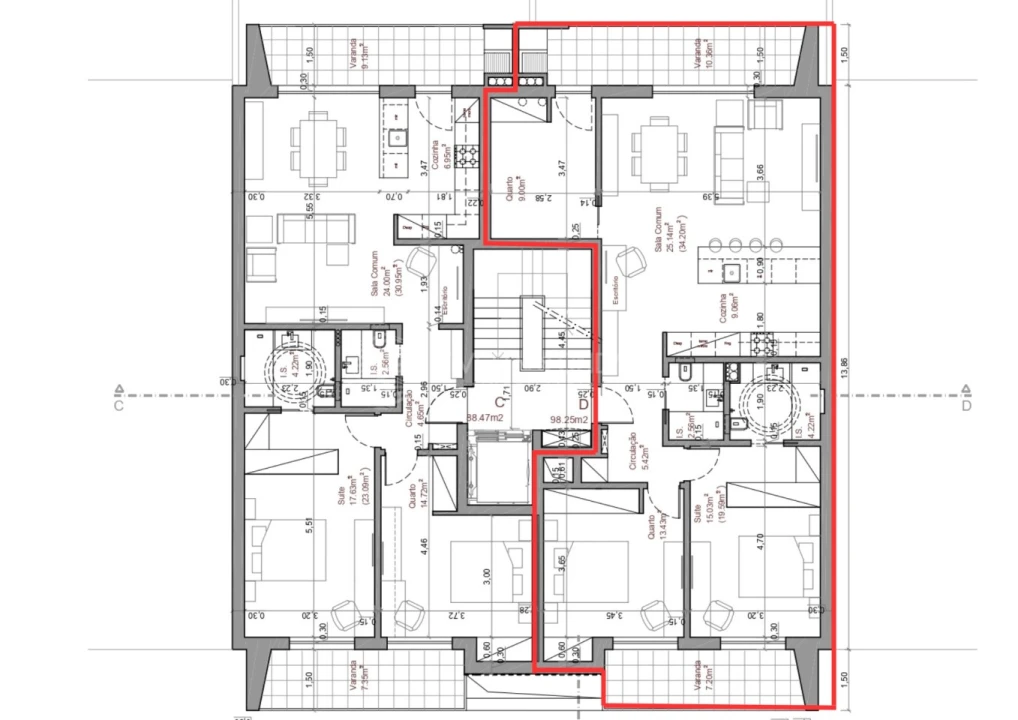 Apartamento T3 para Venda em Fernao Ferro Foto 22