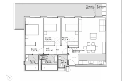 Apartamento T3 para Venda em Valongo
