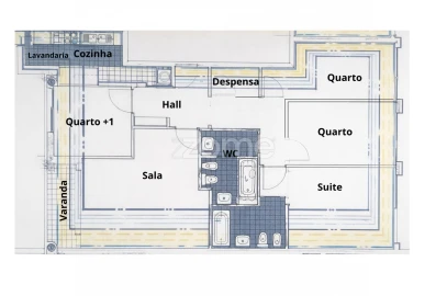 Apartamento T4 para Venda em Cidade da Maia