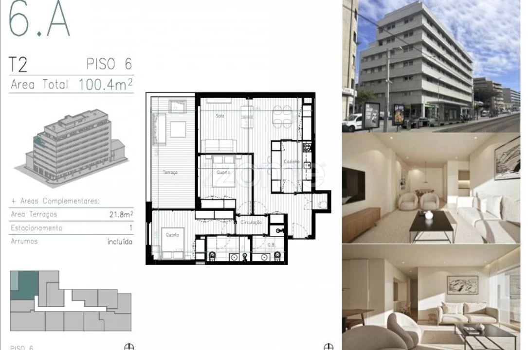 Apartamento T2 para Venda em Matosinhos e Leça da Palmeira Foto 10