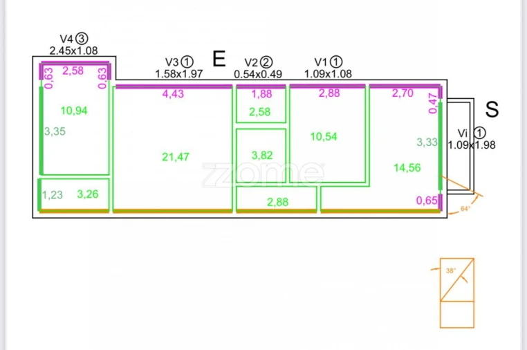 Apartamento T2 para Venda em São Domingos de Rana Foto 23