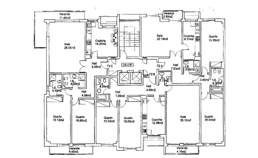 Apartamento T2 para Venda em Loule (São Clemente) Foto 12