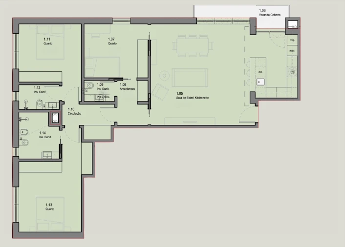 Apartamento T3 para Venda em Sines Foto 15